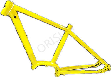 Κίνα Κίτρινο πλαίσιο ποδηλάτων αργιλίου, 29 ηλεκτρικά πλαίσια ποδηλάτων βουνών ίντσας προμηθευτής