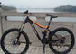 Mtb AM βουνών ποδηλάτων ομαλή συγκόλληση χρώματος πλαισίων μαύρη/πορτοκαλιά 152mm ταξίδι προμηθευτής