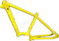 Κίτρινο πλαίσιο ποδηλάτων αργιλίου, 29 ηλεκτρικά πλαίσια ποδηλάτων βουνών ίντσας προμηθευτής