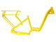 700c πλαίσιο Β οδικών κίτρινο ηλεκτρικό ποδηλάτων πόλεων φρένο με την μπαταρία λίθιου προμηθευτής