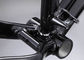 Παχύ πλαίσιο ποδηλάτων ροδών κραμάτων αργιλίου, μαύρο μέγεθος συνήθειας πλαισίων ποδηλάτων χιονιού προμηθευτής