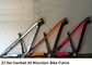Κόκκινα/πορτοκαλιά πλαίσια ποδηλάτων Hardtail Mtb, πλαίσιο ποδηλάτων κραμάτων αργιλίου 27,5 ίντσας προμηθευτής