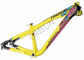 Κίτρινο ίχνος χρώματος πλαισίων ποδηλάτων άλματος ρύπου ελεύθερης κολύμβησης κλίσεων/ύφος οδήγησης AM προμηθευτής